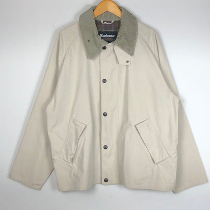 【中古品】【メンズ】 BARBOUR バーブァー TRANSPORT PEACH SKIN 261MCA0931 トランスポート ピーチ スキン アウター 144-260727-sa-13-tei サイズ：42 カラー：ライトベージュ 万代Net店