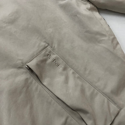 【中古品】【メンズ】 BARBOUR バーブァー TRANSPORT PEACH SKIN 261MCA0931 トランスポート ピーチ スキン アウター 144-260727-sa-13-tei サイズ：42 カラー：ライトベージュ 万代Net店