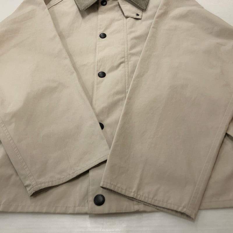 【中古品】【メンズ】 BARBOUR バーブァー TRANSPORT PEACH SKIN 261MCA0931 トランスポート ピーチ スキン アウター 144-260727-sa-13-tei サイズ：42 カラー：ライトベージュ 万代Net店