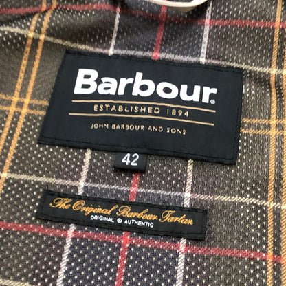 【中古品】【メンズ】 BARBOUR バーブァー TRANSPORT PEACH SKIN 261MCA0931 トランスポート ピーチ スキン アウター 144-260727-sa-13-tei サイズ：42 カラー：ライトベージュ 万代Net店