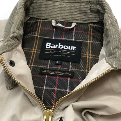【中古品】【メンズ】 BARBOUR バーブァー TRANSPORT PEACH SKIN 261MCA0931 トランスポート ピーチ スキン アウター 144-260727-sa-13-tei サイズ：42 カラー：ライトベージュ 万代Net店