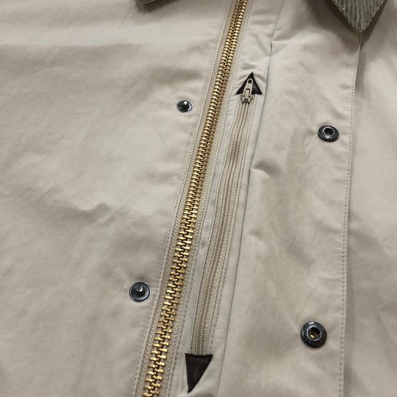 【中古品】【メンズ】 BARBOUR バーブァー TRANSPORT PEACH SKIN 261MCA0931 トランスポート ピーチ スキン アウター 144-260727-sa-13-tei サイズ：42 カラー：ライトベージュ 万代Net店