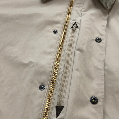 【中古品】【メンズ】 BARBOUR バーブァー TRANSPORT PEACH SKIN 261MCA0931 トランスポート ピーチ スキン アウター 144-260727-sa-13-tei サイズ：42 カラー：ライトベージュ 万代Net店