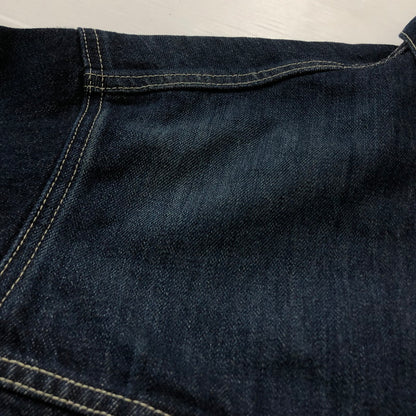 【中古品】【メンズ】 GRAPHPAPER グラフペーパー SELVAGE DENIM TRUCKER JACKET GU261-20055DB セルベッジ デニム トラッカー ジャケット アウター 140-260727-sa-14-tei サイズ：2 カラー：インディゴ 万代Net店