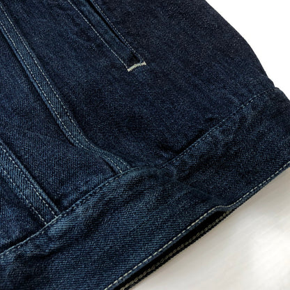 【中古品】【メンズ】 GRAPHPAPER グラフペーパー SELVAGE DENIM TRUCKER JACKET GU261-20055DB セルベッジ デニム トラッカー ジャケット アウター 140-260727-sa-14-tei サイズ：2 カラー：インディゴ 万代Net店