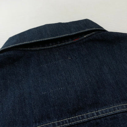 【中古品】【メンズ】 GRAPHPAPER グラフペーパー SELVAGE DENIM TRUCKER JACKET GU261-20055DB セルベッジ デニム トラッカー ジャケット アウター 140-260727-sa-14-tei サイズ：2 カラー：インディゴ 万代Net店