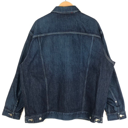 【中古品】【メンズ】 GRAPHPAPER グラフペーパー SELVAGE DENIM TRUCKER JACKET GU261-20055DB セルベッジ デニム トラッカー ジャケット アウター 140-260727-sa-14-tei サイズ：2 カラー：インディゴ 万代Net店