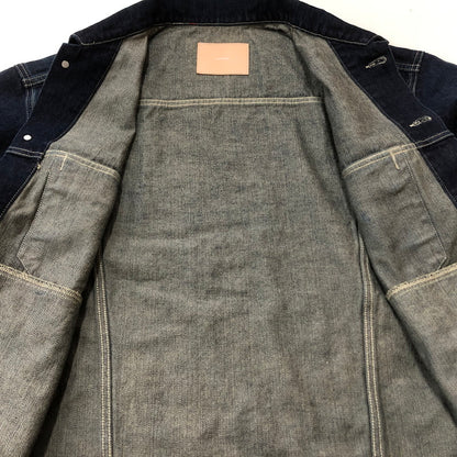 【中古品】【メンズ】 GRAPHPAPER グラフペーパー SELVAGE DENIM TRUCKER JACKET GU261-20055DB セルベッジ デニム トラッカー ジャケット アウター 140-260727-sa-14-tei サイズ：2 カラー：インディゴ 万代Net店