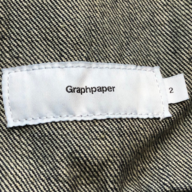 【中古品】【メンズ】 GRAPHPAPER グラフペーパー SELVAGE DENIM TRUCKER JACKET GU261-20055DB セルベッジ デニム トラッカー ジャケット アウター 140-260727-sa-14-tei サイズ：2 カラー：インディゴ 万代Net店