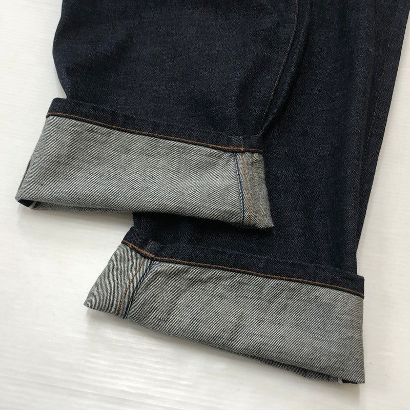 【中古品】【メンズ】 BLURHMS ブラームス 12.9OZ SELVAGE DENIM GI-BELT PANTS BHS23S010 セルベッジ デニム ガチャベルト パンツ ボトムス 151-260727-sa-01-tei サイズ：3 カラー：インディゴ 万代Net店