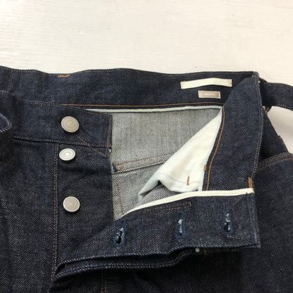 【中古品】【メンズ】 BLURHMS ブラームス 12.9OZ SELVAGE DENIM GI-BELT PANTS BHS23S010 セルベッジ デニム ガチャベルト パンツ ボトムス 151-260727-sa-01-tei サイズ：3 カラー：インディゴ 万代Net店