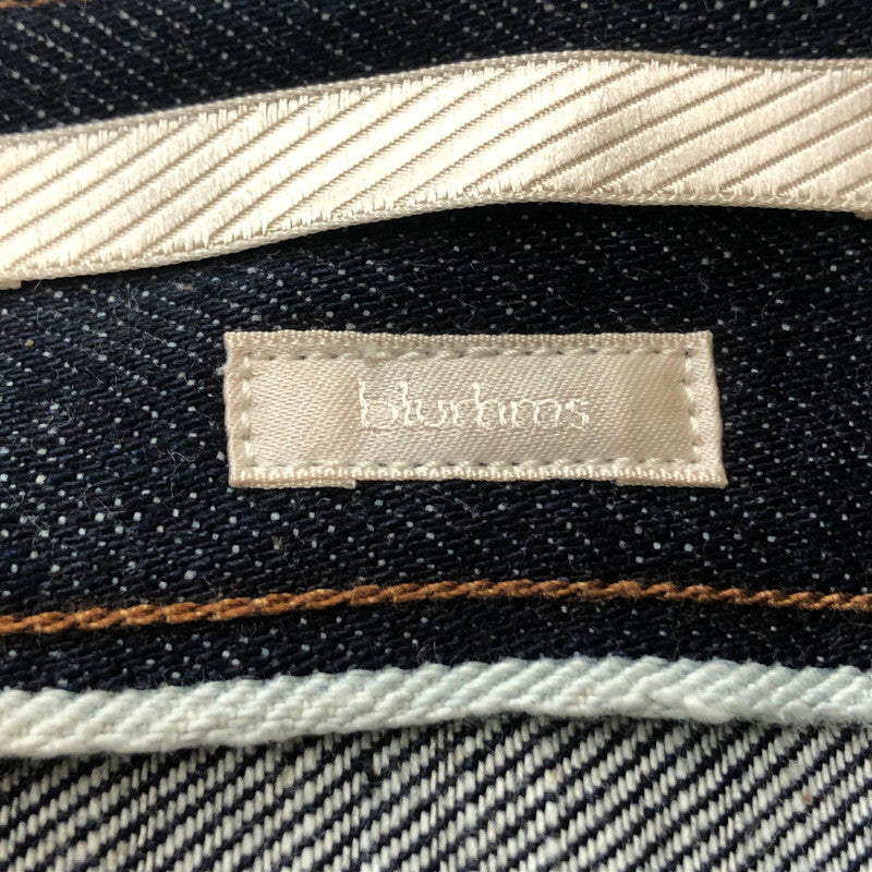 【中古品】【メンズ】 BLURHMS ブラームス 12.9OZ SELVAGE DENIM GI-BELT PANTS BHS23S010 セルベッジ デニム ガチャベルト パンツ ボトムス 151-260727-sa-01-tei サイズ：3 カラー：インディゴ 万代Net店