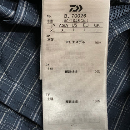 【中古品】【メンズ】 DAIWA PIER39 ダイワ ピア39 TECH ANORAK JACKET SUMMER PLAID BJ-70026 テック アノラック ジャケット サマー プラッド アウター 144-260727-sa-12-tei サイズ：XL カラー：ネイビー 万代Net店