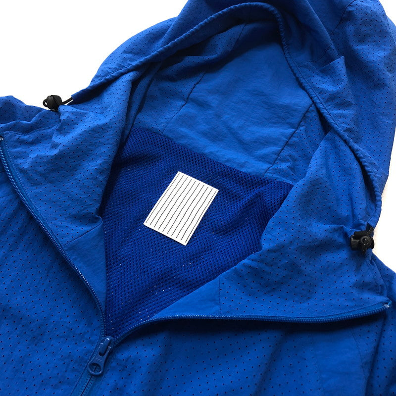 【中古品】【メンズ】 SFC エスエフシー PUNCHING NYLON HOODY パンチング ナイロン フーディー アウター 140-260727-sa-09-tei サイズ：XXL カラー：ブルー 万代Net店