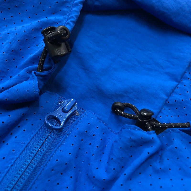 【中古品】【メンズ】 SFC エスエフシー PUNCHING NYLON HOODY パンチング ナイロン フーディー アウター 140-260727-sa-09-tei サイズ：XXL カラー：ブルー 万代Net店