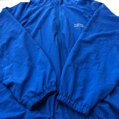 【中古品】【メンズ】 SFC エスエフシー PUNCHING NYLON HOODY パンチング ナイロン フーディー アウター 140-260727-sa-09-tei サイズ：XXL カラー：ブルー 万代Net店