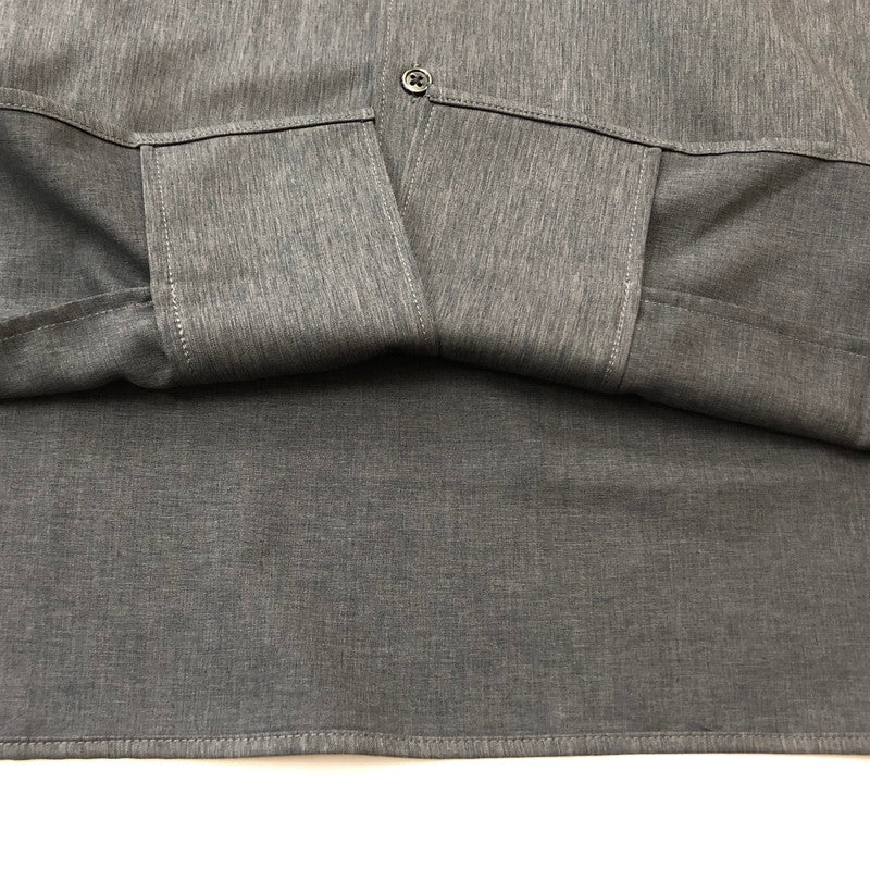 【中古品】【メンズ】 FRESH SERVICE フレッシュ サービス COOLFIBER OPEN COLLAR S/S SHIRT FSC252-50025 クールファイバー オープン カラー ショートスリーブ シャツ 半袖 トップス 140-260727-sa-15-tei サイズ：M カラー：グレー 万代Net店