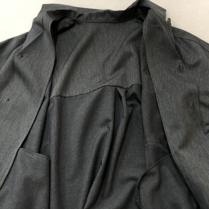 【中古品】【メンズ】 FRESH SERVICE フレッシュ サービス COOLFIBER OPEN COLLAR S/S SHIRT FSC252-50025 クールファイバー オープン カラー ショートスリーブ シャツ 半袖 トップス 140-260727-sa-15-tei サイズ：M カラー：グレー 万代Net店
