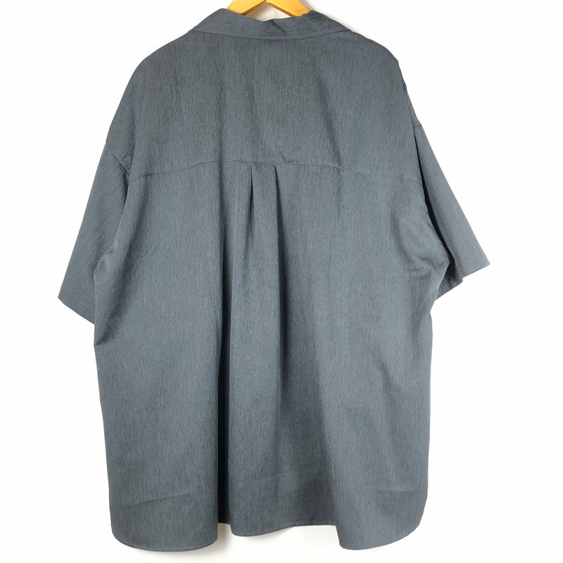 【中古品】【メンズ】 FRESH SERVICE フレッシュ サービス COOLFIBER OPEN COLLAR S/S SHIRT FSC252-50025 クールファイバー オープン カラー ショートスリーブ シャツ 半袖 トップス 140-260727-sa-15-tei サイズ：M カラー：グレー 万代Net店