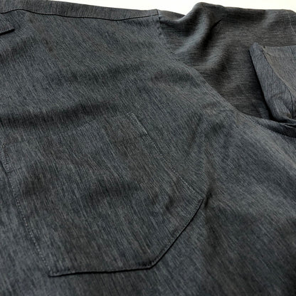 【中古品】【メンズ】 FRESH SERVICE フレッシュ サービス COOLFIBER OPEN COLLAR S/S SHIRT FSC252-50025 クールファイバー オープン カラー ショートスリーブ シャツ 半袖 トップス 140-260727-sa-15-tei サイズ：M カラー：グレー 万代Net店