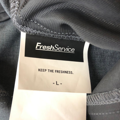 【中古品】【メンズ】 FRESH SERVICE フレッシュサービス COOLFIBER TWO TUCK EASY PANTS FSC241-40134 クールファイバー トゥ トラック イージー パンツ ボトムス 151-260727-sa-02-tei サイズ：L カラー：グレー 万代Net店