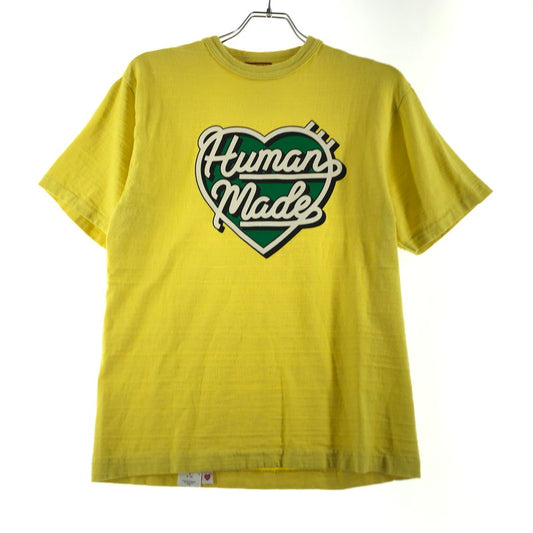 【中古品】【メンズ】 HUMANMADE ヒューマンメイド 25SS COLOR T-SHIRT HM29CS032 2025年春夏 カラー Tシャツ 半袖 トップス 142-260727-sa-20-tei サイズ：M カラー：イエロー 万代Net店