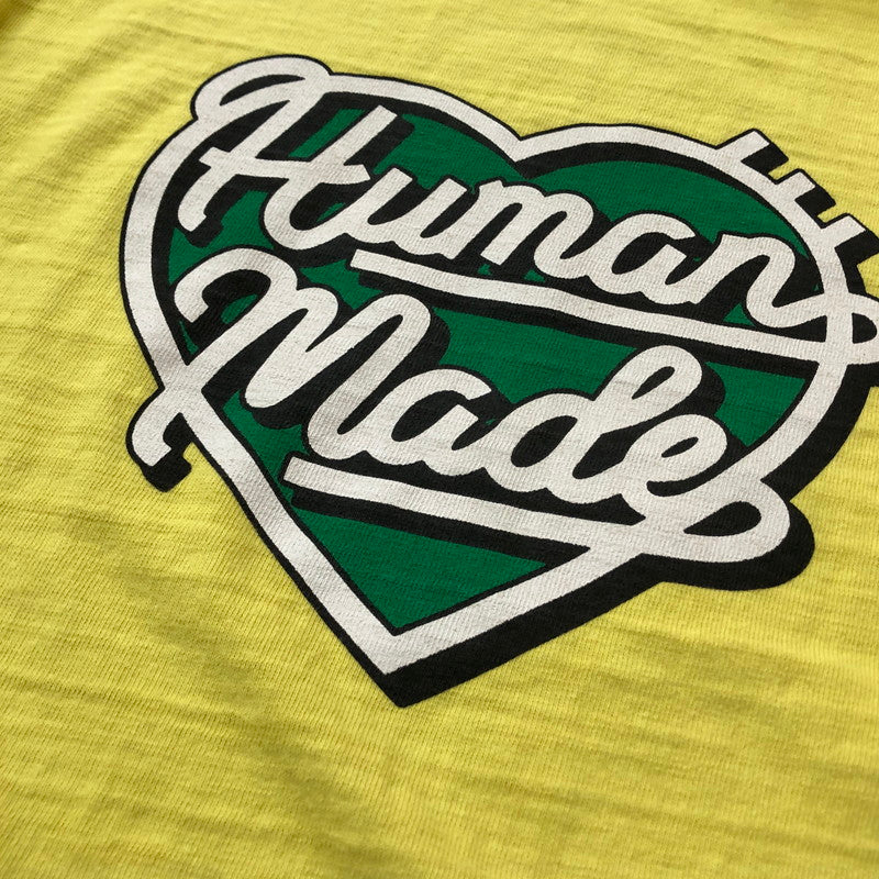 【中古品】【メンズ】 HUMANMADE ヒューマンメイド 25SS COLOR T-SHIRT HM29CS032 2025年春夏 カラー Tシャツ 半袖 トップス 142-260727-sa-20-tei サイズ：M カラー：イエロー 万代Net店