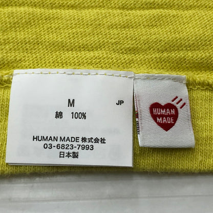 【中古品】【メンズ】 HUMANMADE ヒューマンメイド 25SS COLOR T-SHIRT HM29CS032 2025年春夏 カラー Tシャツ 半袖 トップス 142-260727-sa-20-tei サイズ：M カラー：イエロー 万代Net店