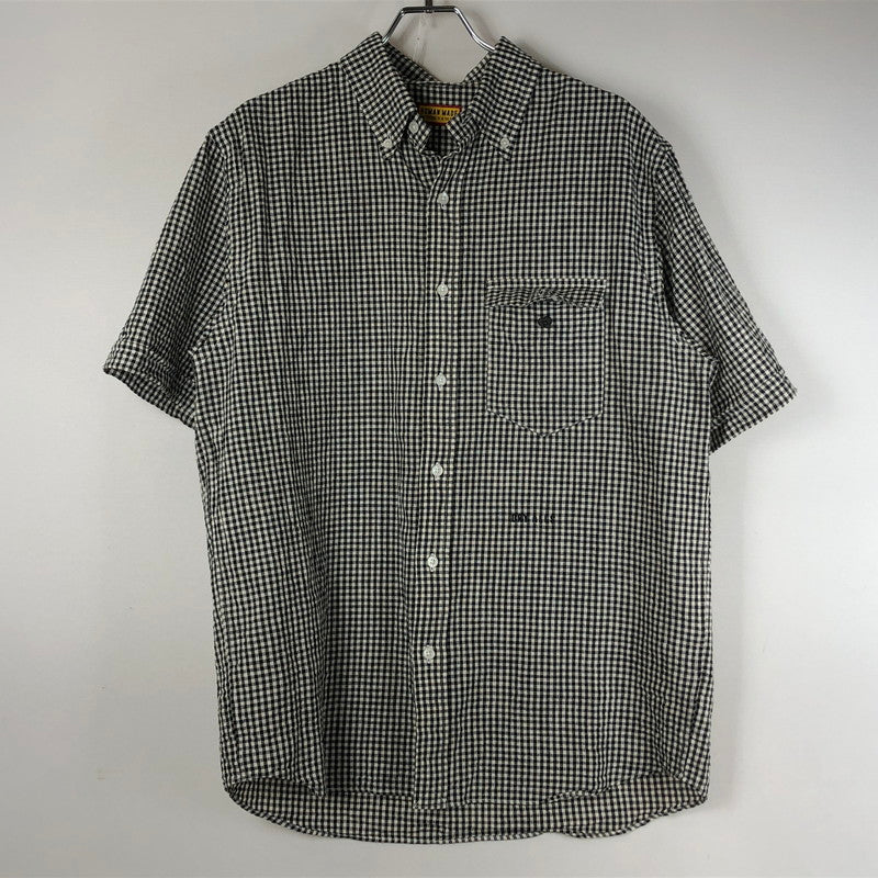 【中古品】【メンズ】 HUMANMADE ヒューマンメード CHECK B.D S/S SHIRT HM31SH041 チェック ショートスリーブ シャツ 半袖 トップス 142-260727-sa-16-tei サイズ：L カラー：チェック 万代Net店