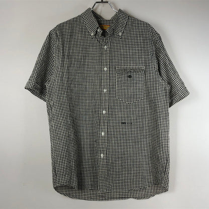 【中古品】【メンズ】 HUMANMADE ヒューマンメード CHECK B.D S/S SHIRT HM31SH041 チェック ショートスリーブ シャツ 半袖 トップス 142-260727-sa-16-tei サイズ：L カラー：チェック 万代Net店