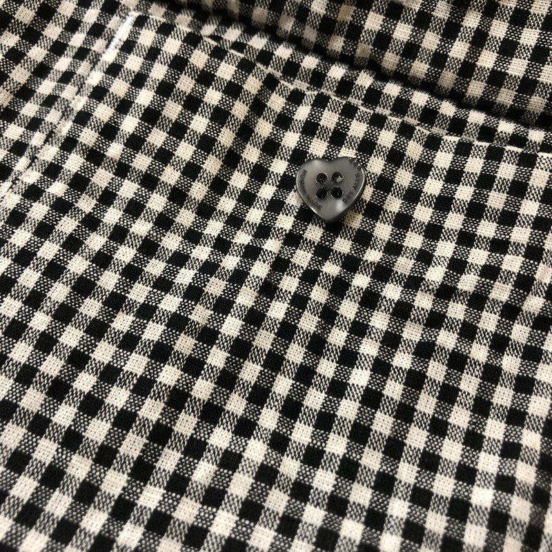 【中古品】【メンズ】 HUMANMADE ヒューマンメード CHECK B.D S/S SHIRT HM31SH041 チェック ショートスリーブ シャツ 半袖 トップス 142-260727-sa-16-tei サイズ：L カラー：チェック 万代Net店