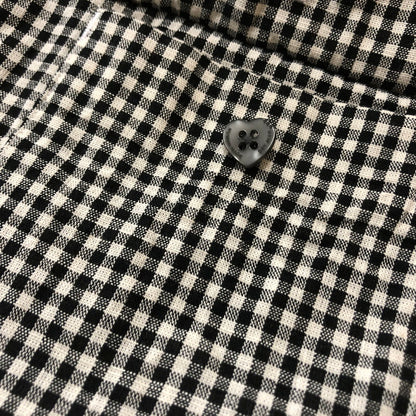 【中古品】【メンズ】 HUMANMADE ヒューマンメード CHECK B.D S/S SHIRT HM31SH041 チェック ショートスリーブ シャツ 半袖 トップス 142-260727-sa-16-tei サイズ：L カラー：チェック 万代Net店