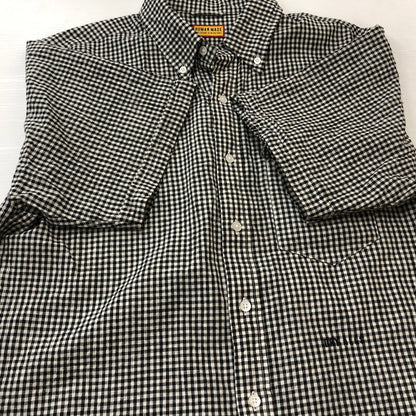 【中古品】【メンズ】 HUMANMADE ヒューマンメード CHECK B.D S/S SHIRT HM31SH041 チェック ショートスリーブ シャツ 半袖 トップス 142-260727-sa-16-tei サイズ：L カラー：チェック 万代Net店