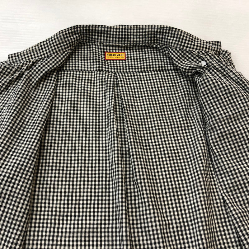 【中古品】【メンズ】 HUMANMADE ヒューマンメード CHECK B.D S/S SHIRT HM31SH041 チェック ショートスリーブ シャツ 半袖 トップス 142-260727-sa-16-tei サイズ：L カラー：チェック 万代Net店