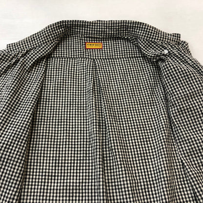 【中古品】【メンズ】 HUMANMADE ヒューマンメード CHECK B.D S/S SHIRT HM31SH041 チェック ショートスリーブ シャツ 半袖 トップス 142-260727-sa-16-tei サイズ：L カラー：チェック 万代Net店