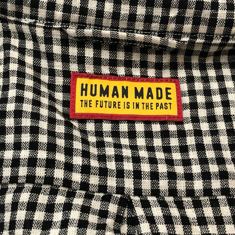 【中古品】【メンズ】 HUMANMADE ヒューマンメード CHECK B.D S/S SHIRT HM31SH041 チェック ショートスリーブ シャツ 半袖 トップス 142-260727-sa-16-tei サイズ：L カラー：チェック 万代Net店