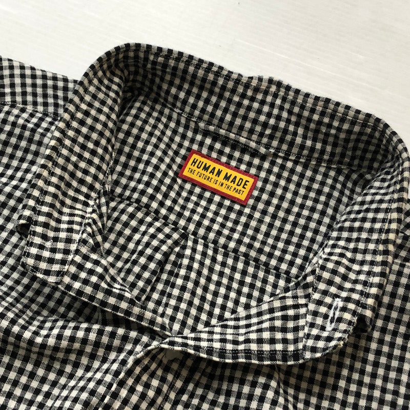 【中古品】【メンズ】 HUMANMADE ヒューマンメード CHECK B.D S/S SHIRT HM31SH041 チェック ショートスリーブ シャツ 半袖 トップス 142-260727-sa-16-tei サイズ：L カラー：チェック 万代Net店