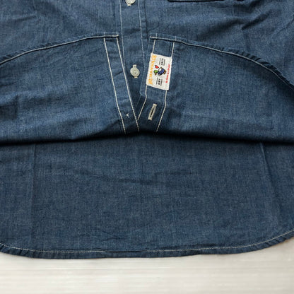 【中古品】【メンズ】 HUMANMADE ヒューマンメイド CHAMBRAY SHIRT HM29SH003 シャンブレー シャツ 長袖 トップス 142-260727-sa-17-tei サイズ：M カラー：インディゴ 万代Net店