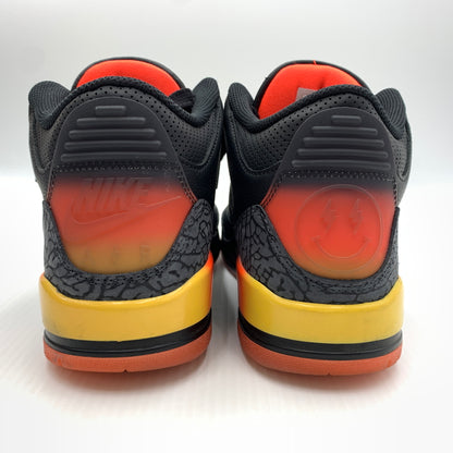 【中古品】【メンズ】 NIKE ナイキ × J BALVIN J・バルヴィン 別注 コラボ AIR JORDAN 3 RETRO SP RIO FN0344-001 エアジョーダン3 レトロ スニーカー 靴 シューズ 160-260804-ko-04-tei サイズ：26cm カラー：ブラック 万代Net店