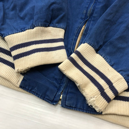 【現状渡し品】【メンズ】 CHAMPION チャンピオン 60’s VINTAGE SWING TOP 60年代 ヴィンテージ スイング トップ 長袖 アウター ランタグ 145-260727-sa-11-tei サイズ：M カラー：ブルー 万代Net店