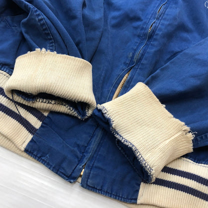 【現状渡し品】【メンズ】 CHAMPION チャンピオン 60’s VINTAGE SWING TOP 60年代 ヴィンテージ スイング トップ 長袖 アウター ランタグ 145-260727-sa-11-tei サイズ：M カラー：ブルー 万代Net店