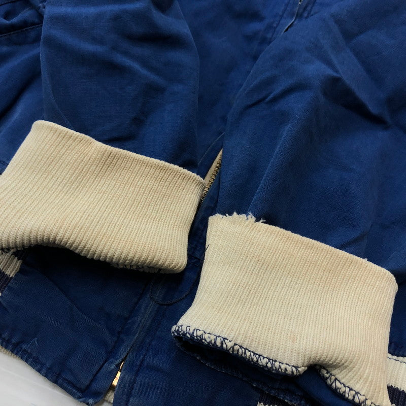 【現状渡し品】【メンズ】 CHAMPION チャンピオン 60’s VINTAGE SWING TOP 60年代 ヴィンテージ スイング トップ 長袖 アウター ランタグ 145-260727-sa-11-tei サイズ：M カラー：ブルー 万代Net店