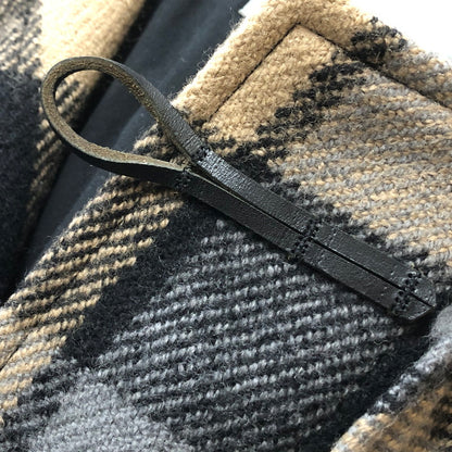 【中古品】【メンズ】 TOMORROWLAND トゥモローランド × Gloverall グローバルオール 別注コラボ DUFFLE COAT ダッフル コート アウター 141-260727-sa-05-tei サイズ：46 カラー：チェック 万代Net店