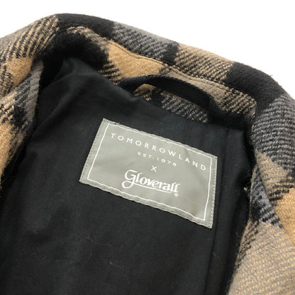 【中古品】【メンズ】 TOMORROWLAND トゥモローランド × Gloverall グローバルオール 別注コラボ DUFFLE COAT ダッフル コート アウター 141-260727-sa-05-tei サイズ：46 カラー：チェック 万代Net店