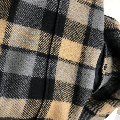 【中古品】【メンズ】 TOMORROWLAND トゥモローランド × Gloverall グローバルオール 別注コラボ DUFFLE COAT ダッフル コート アウター 141-260727-sa-05-tei サイズ：46 カラー：チェック 万代Net店