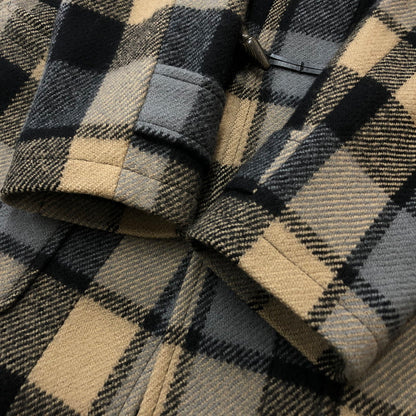 【中古品】【メンズ】 TOMORROWLAND トゥモローランド × Gloverall グローバルオール 別注コラボ DUFFLE COAT ダッフル コート アウター 141-260727-sa-05-tei サイズ：46 カラー：チェック 万代Net店