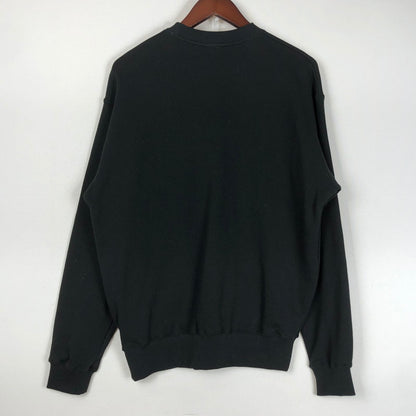 【中古品】【メンズ】 A24 エートゥエンティフォー × PARCO MARTY SUPREME パルコ マーティ シュプリーム 別注コラボ SWEAT SHIRT スウェット シャツ 長袖 トップス　 147-260727-sa-19-tei サイズ：L カラー：ブラック 万代Net店