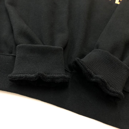 【中古品】【メンズ】 A24 エートゥエンティフォー × PARCO MARTY SUPREME パルコ マーティ シュプリーム 別注コラボ SWEAT SHIRT スウェット シャツ 長袖 トップス　 147-260727-sa-19-tei サイズ：L カラー：ブラック 万代Net店
