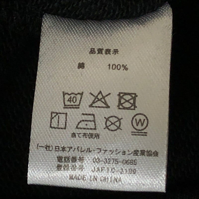 【中古品】【メンズ】 A24 エートゥエンティフォー × PARCO MARTY SUPREME パルコ マーティ シュプリーム 別注コラボ SWEAT SHIRT スウェット シャツ 長袖 トップス　 147-260727-sa-19-tei サイズ：L カラー：ブラック 万代Net店