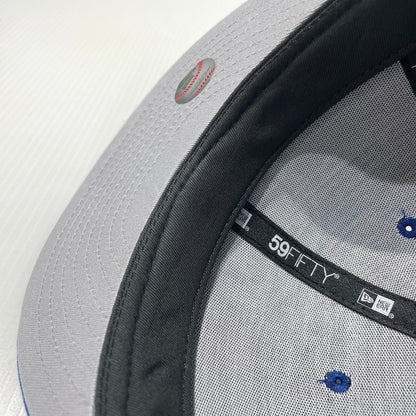 【中古品】【メンズ】 NEW ERA ニューエラ 59FIFTY CHICAGO CUBS ANGRY BEAR CUSTOM CAP シカゴ・カブス アングリーベア カスタム キャップ 帽子 185-260806-yo-20-tei サイズ：58.7cm　7 3/8 カラー：ブルー 万代Net店